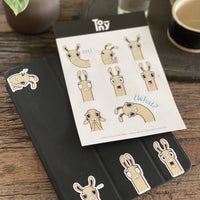 Tony's Llamas Sticker Sheet