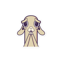 Llama aww - Bubble-free sticker