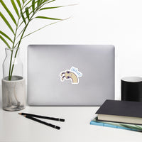 Llama says ¿What? - Bubble-free sticker
