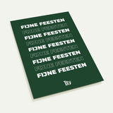Anthony Nys Grafische Vormgeving Gent Graphic Design Kerstkaartjes Fijne Feesten